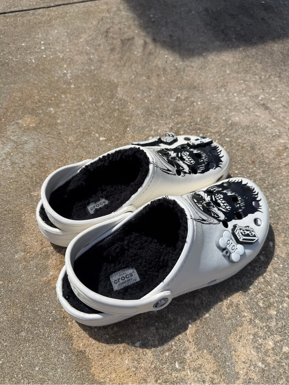 Luke Combs x Crocs classic Lined Clog “Skully” Edition Men’s 7/ Women’s 9
